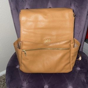 Freshly picked diaper bag cognac